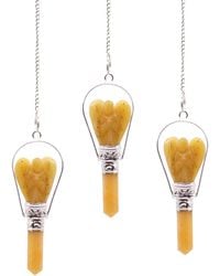 KDMD - Angel Pendulum With Ring- Quartz - Lyst
