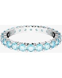 Swarovski - Matrix Cubic Zirconia Full Eternity Ring 5658671 58 (Q 1/4) - Lyst