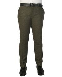 Paul Andrew - Oscar Wool Blend Trousers Tweed Casual Formal Pants - Lyst