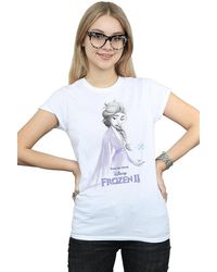Disney - Frozen 2 Elsa Unity Snowflake Cotton T-shirt - Lyst