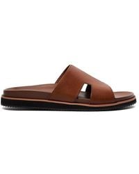 Dune - 'insight' Leather Sandals - Lyst