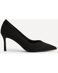 Linzi - Classic Faux Suede Court Heels - Lyst