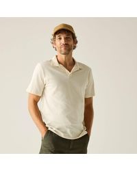 Regatta - Hadvo Open Neck Cotton Polo - Lyst