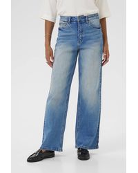 Kaffe - Kameadow High Waisted Regular Fit Jeans - Lyst