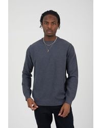 Brave Soul - Crew Neck Jaquard Knit Jumper - Lyst