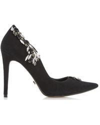 Dune - 'bestowed' Suede Court Shoes - Lyst