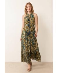 Blue Vanilla - Sleeveless Turtleneck Maxi Dress - Lyst