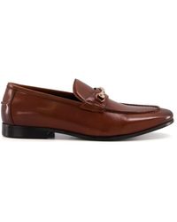 Dune - 'shawl' Leather Loafers - Lyst