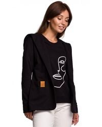 Love Lace - Everyday Cotton Hooded Lined Casual Jacket - Lyst