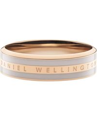 Daniel Wellington - Emalie - Size Q 1/2 Stainless Steel Ring - Dw00400058 - Lyst