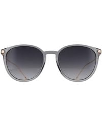 BOSS - Round Transparent Azure Gradient Boss 1948/S - Lyst