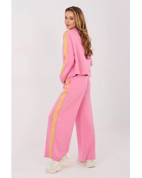 Love Lace - Viscose High Waisted Sweatshirt Tracksuit - Lyst