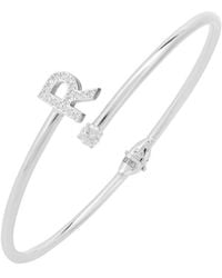 LÁTELITA London - Initial Bangle R - Lyst