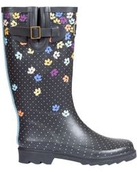 Trespass - Samira Printed Wellington Boots - Lyst