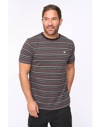 Bewley & Ritch - Packham 100% Cotton Yarn-Dyed Classic Stripe Crew Neck T-Shirt - Lyst