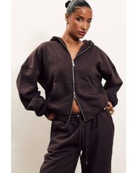 EGO - Long Sleeve Zip Hoodie - Lyst