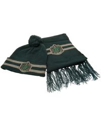 Harry Potter - Slytherin Hat And Scarf Set - Lyst