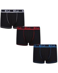 Pringle of Scotland - 3 Pair Pack Classic Button Fly Knitted Boxer - Lyst