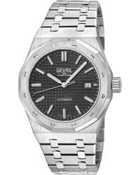 Gevril - Gotham, Swiss Automatic Watch, Dial, 316L Stainless Steel, & Sapphire Crystal - Lyst