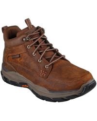 Skechers - Relaxed Fit Respected Boswell Leather Boot - Lyst
