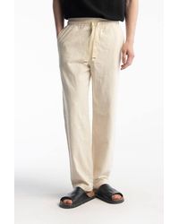 Giesto - Straight Leg Pants With Drawstring Waist - Lyst