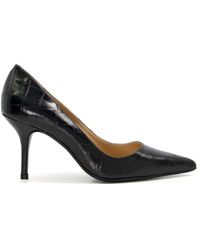 Dune - 'bold' Leather Court Shoes - Lyst