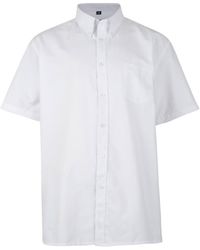 KAM Jeanswear - Casual Short Sleeve Oxford Shirt For - Lyst