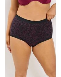 Yours - 5 Pack Animal Print Full Briefs - Lyst