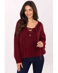 Love Lace - Viscose Long Sleeve Comfortable Heavyweight Jumper - Lyst