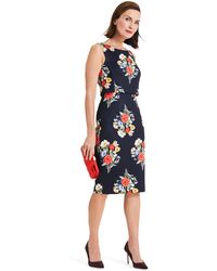 phase eight gracie floral scuba dress