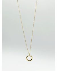 SVNX - Round Ring Pendant Necklace - Lyst