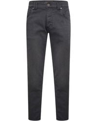 KAM Jeanswear - Regular Fit Knitted Denim Jeans For - Lyst
