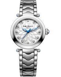 Emile Chouriet - Lotus Stainless Steel Luxury Analogue Watch - 06.2188.l.6.6.27.6 - Lyst