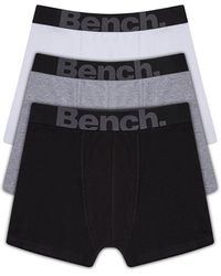 Bench - 3 Pack 'conan' Cotton Rich Boxers - Lyst