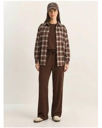 Bianco Lucci - Crew Neck T-Shirt & Pants Two-Piece Set - Lyst