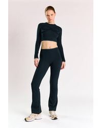 Shnoo - Long Sleeve Lace Crop Top - Lyst