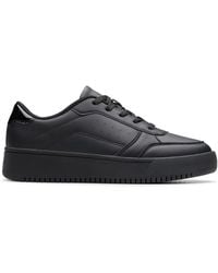Clarks - Barley Step Youth Trainers, Lace Up, School Shoes - Lyst