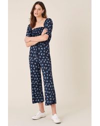 Monsoon - 'floss' Printed Jumpsuit With Organic Cotton - Lyst