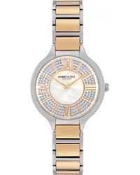 Kenneth Cole - Kc51054004 Classic 33Mm Quartz Watch - Lyst