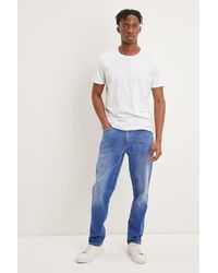 Burton - Tapered Hyperblue Jeans - Lyst