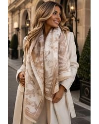 Lemon Daisy Accessories - Isabel Winter Shawl Scarf - Lyst