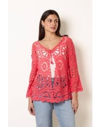 Blue Vanilla - Long Sleeve V-Neck Cardigan - Lyst