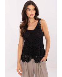 Love Lace - Boho Cotton Lace Blouse & Cami Set - Lyst