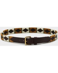 Osprey - The Mendoza 3.5cm Leather Jeans Belt - Lyst
