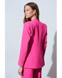 Dilvin - Slim Fit Crepe Blazer Jacket - Lyst