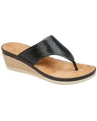 Cipriata - Sandra Sparkle Diamante Wedge Sandals - Lyst