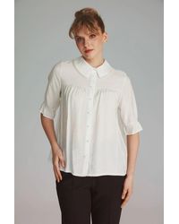 GUSTO - Shirt With Pearls - Lyst