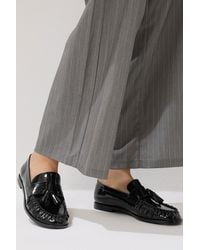 Long Tall Sally - Patent Flat Loafers - Lyst