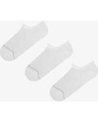 Penti - Basic Mesh Cotton Lurex Pair Sneaker Socks - Lyst