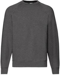 Fruit Of The Loom - Raglan Sleeve Belcoro Sweatshirt - Lyst